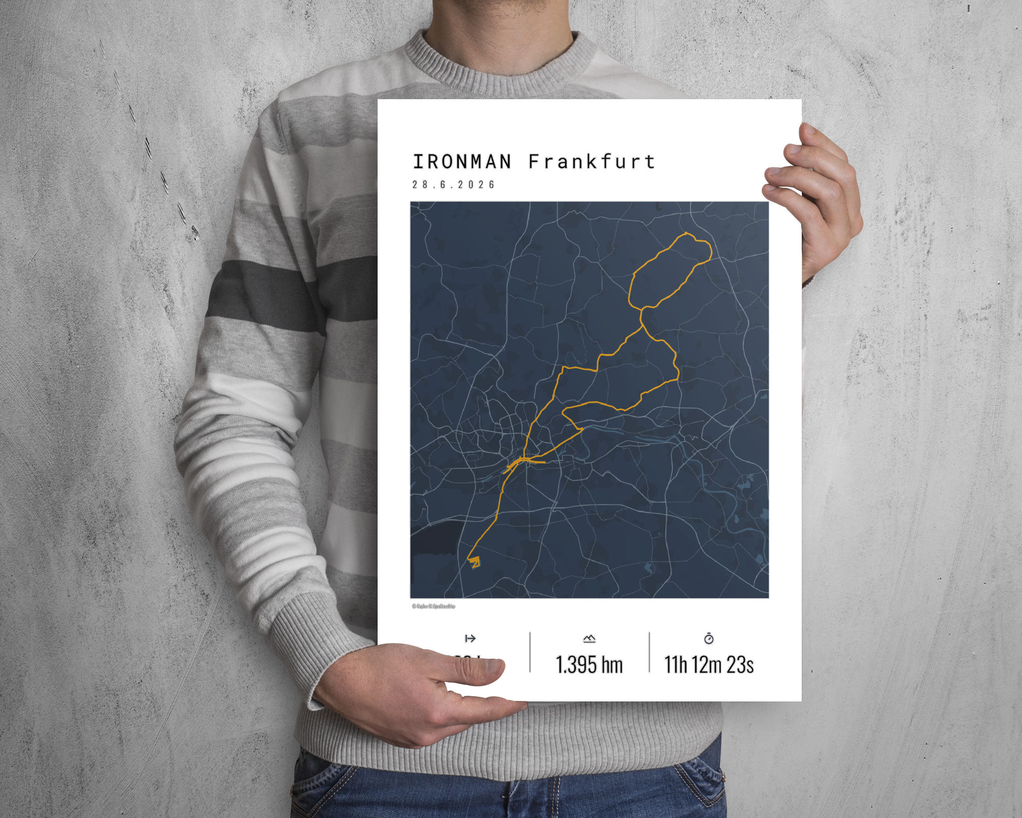 IRONMAN Frankfurt Poster