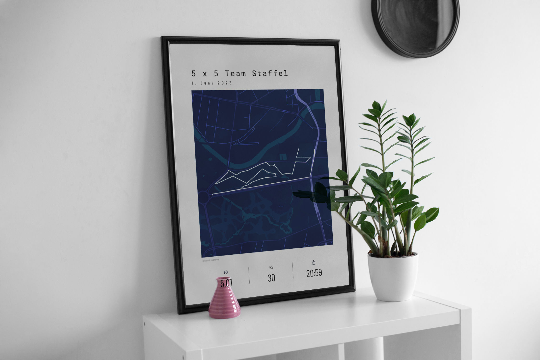 Firmenlauf Poster Mockup