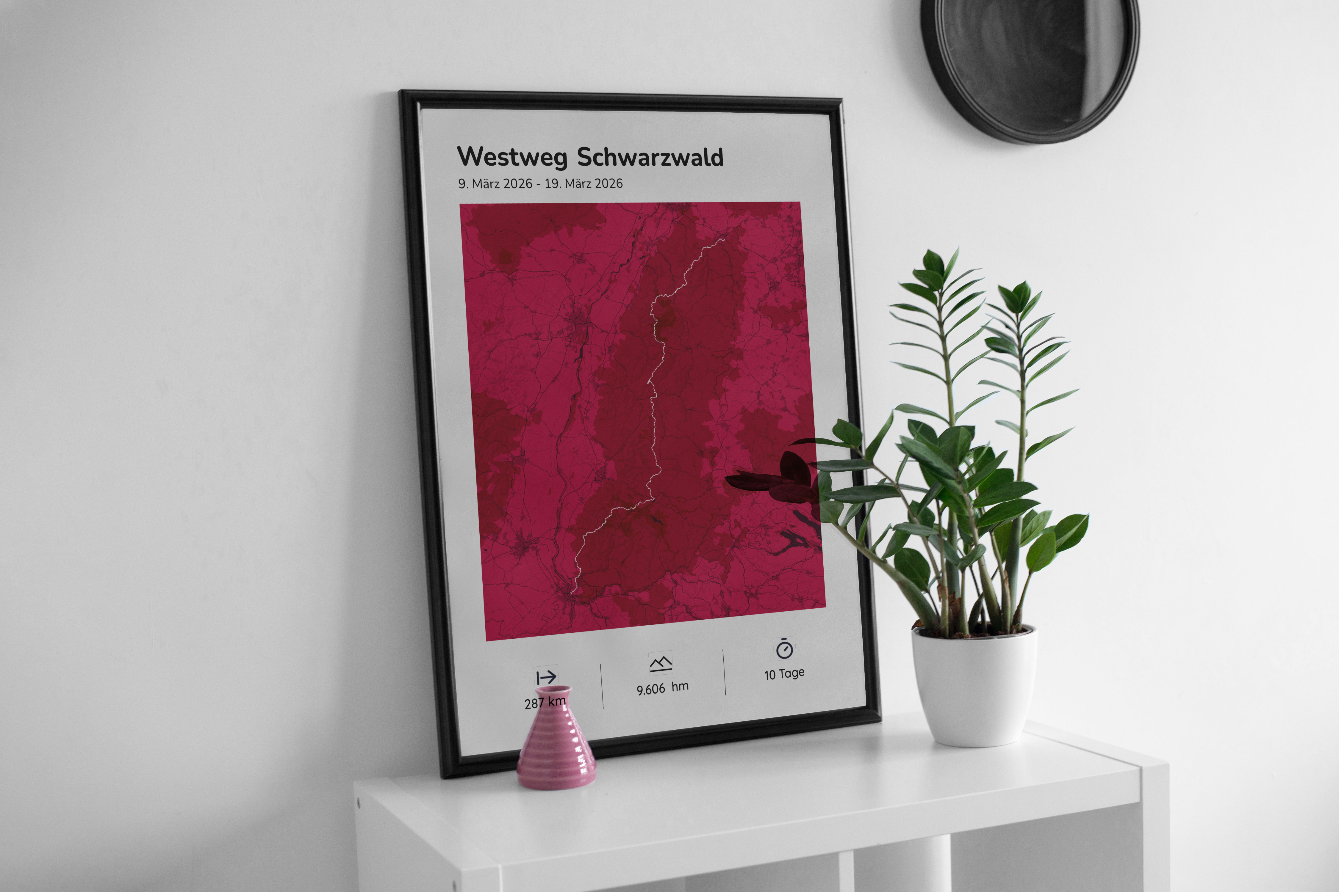 Wanderposter personalisiert